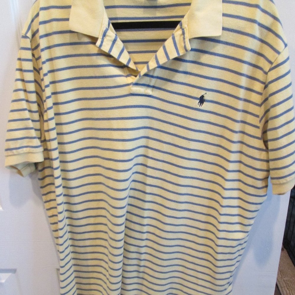 Men's Ralph Lauren Polo XXL Striped Short Sleeve